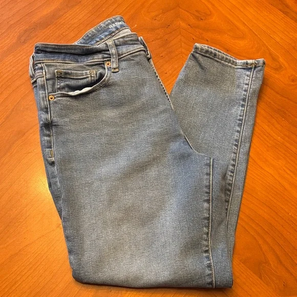 Old Navy Women's High-Rise O.G. Straight Secret Smooth Pockets - Picture 2 of 6